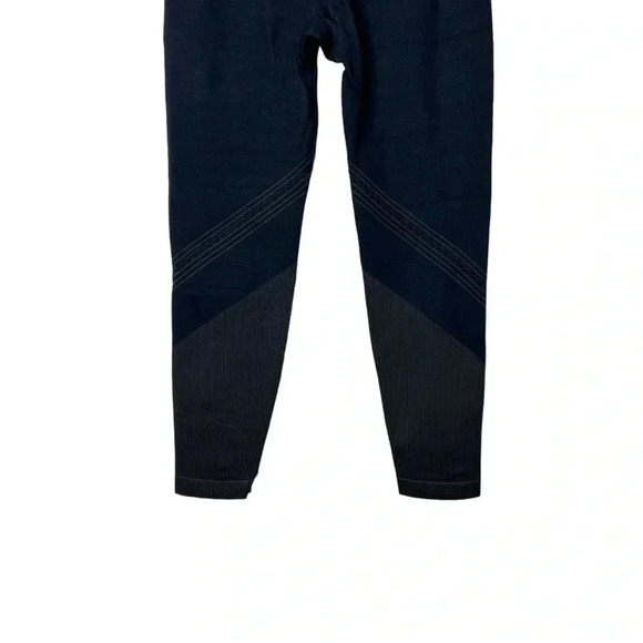 1720. JOY LAB SEAMLESS SKINNY STYLE LEGGINGS SIZE SMALL BLACK/BROWN IN COLOR - Picture 9 of 9